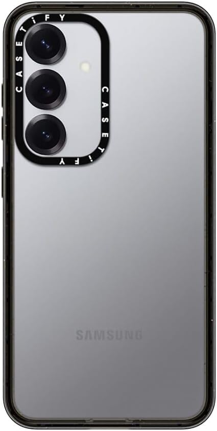 CASETiFY Impact Galaxy S25 Custodia - Nero Trasparente - immagine 1