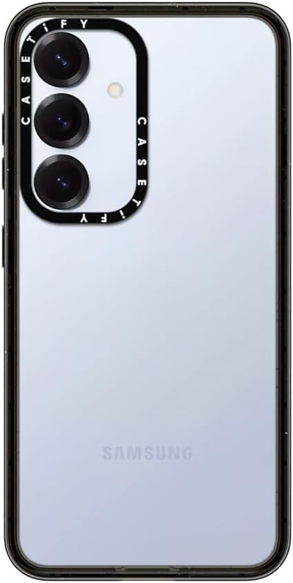 CASETiFY Impact Galaxy S25 Custodia - Nero Trasparente - immagine 2