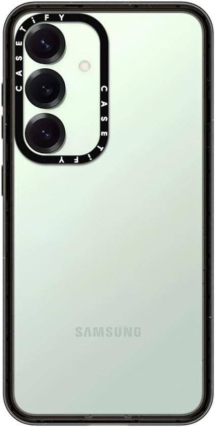 CASETiFY Impact Galaxy S25 Custodia - Nero Trasparente - immagine 3