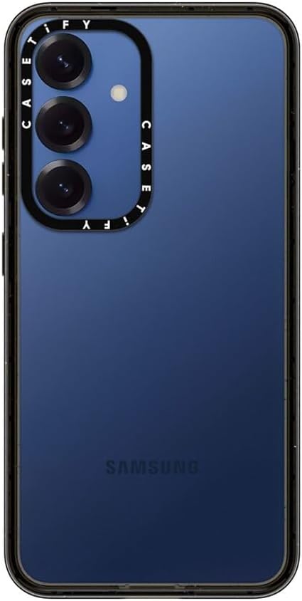 CASETiFY Impact Galaxy S25 Custodia - Nero Trasparente - immagine 4