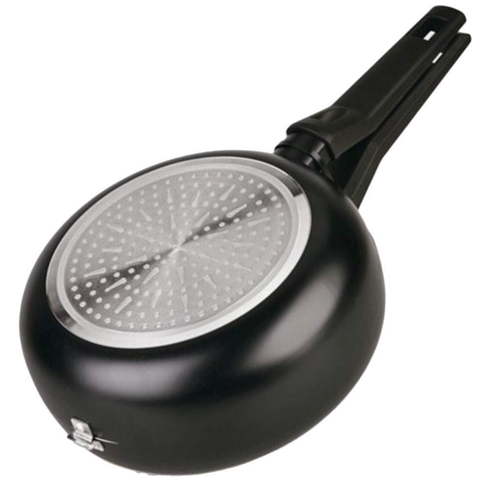 LS Kitchen - Doppia Padella Girafrittata 24cm, Nera