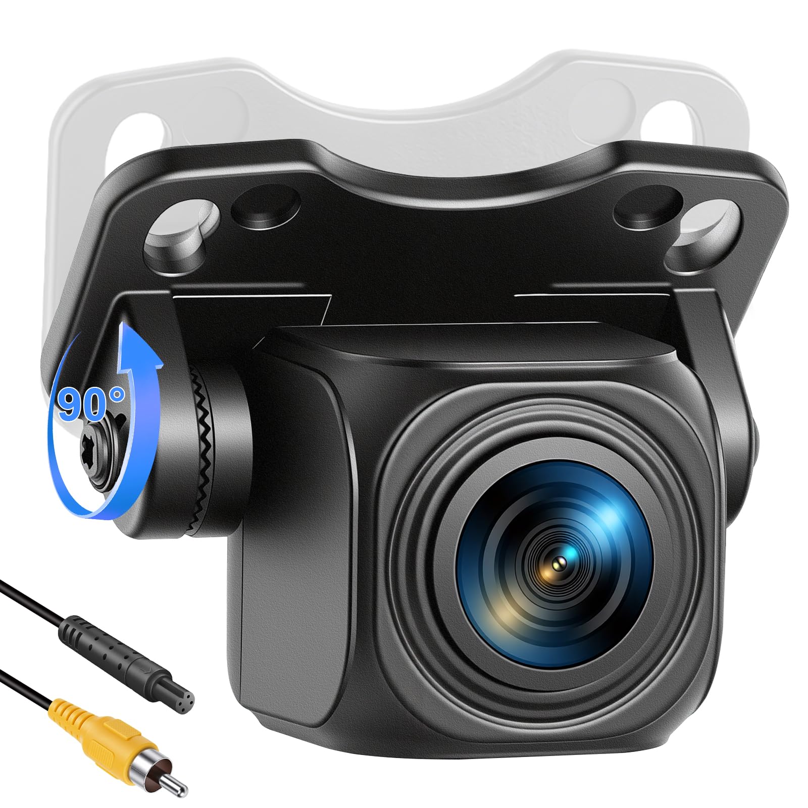 Autentica AHD 1080P Telecamera Auto Retrocamera Auto Supporto OEM Telecamera Posteriore auto Super Visione Notturna 170° Grandangolo IP69 Impermeabile per Camper SUV