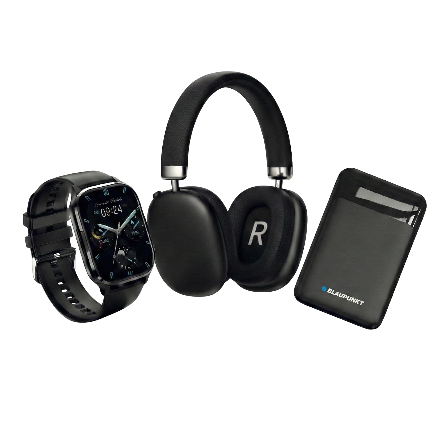 BLAUPUNKT Trio Easy Connect Pack: Smartwatch, Cuffie, Powerbank