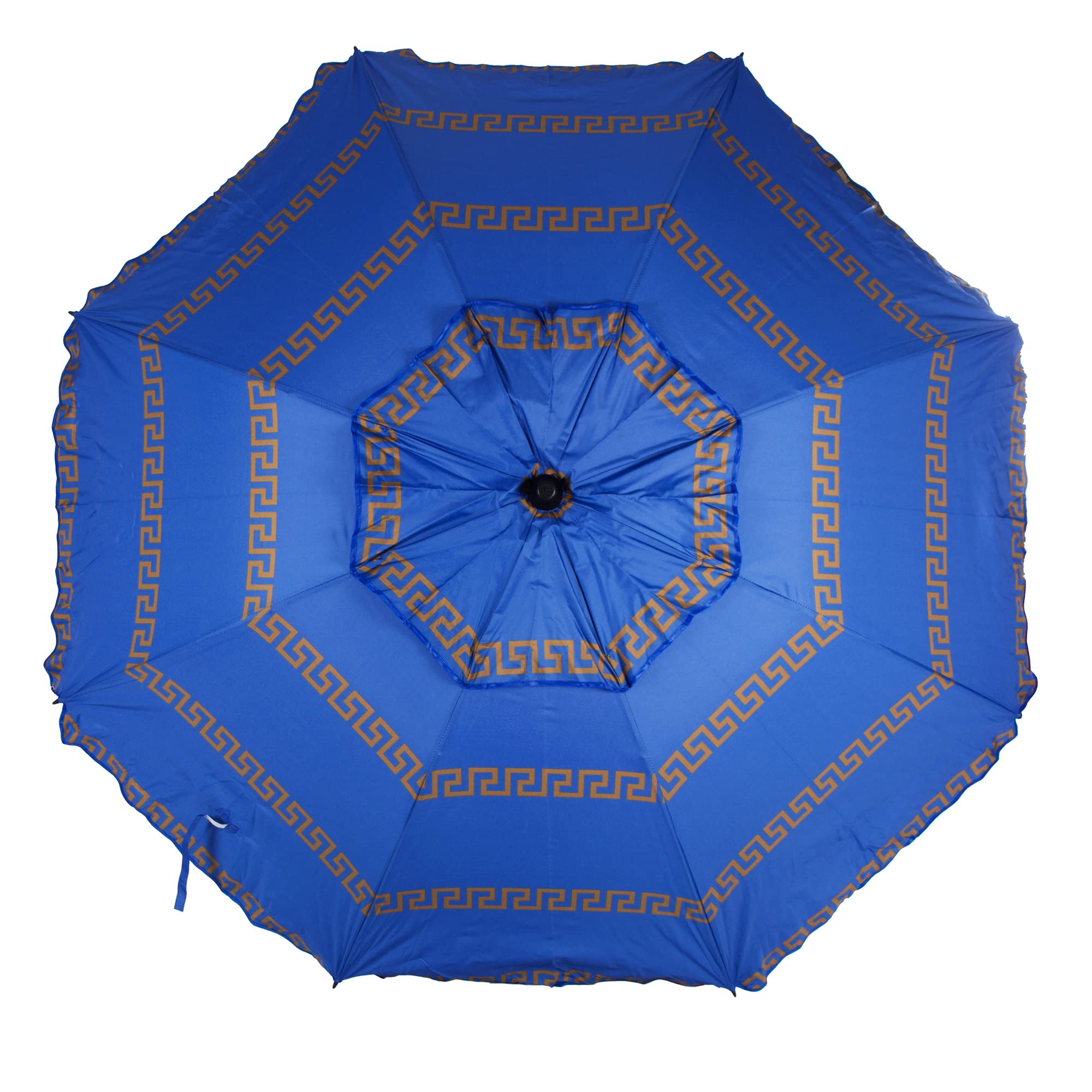 CREVICOSTA Ombrellone da Spiaggia 200cm, Olimpia Blu