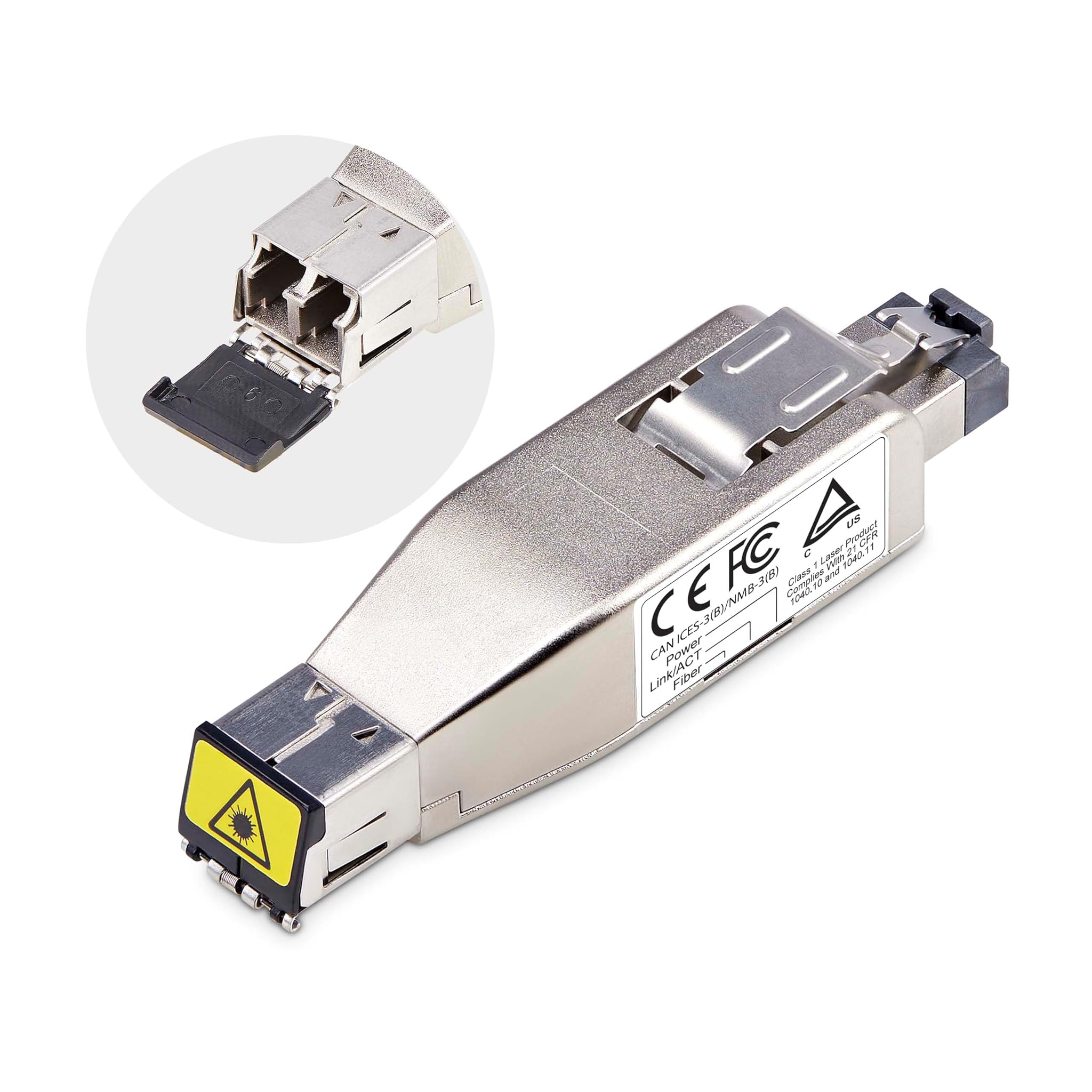 Startech.com Dongle Convertitore Fibra Gigabit a RJ45 Ethernet