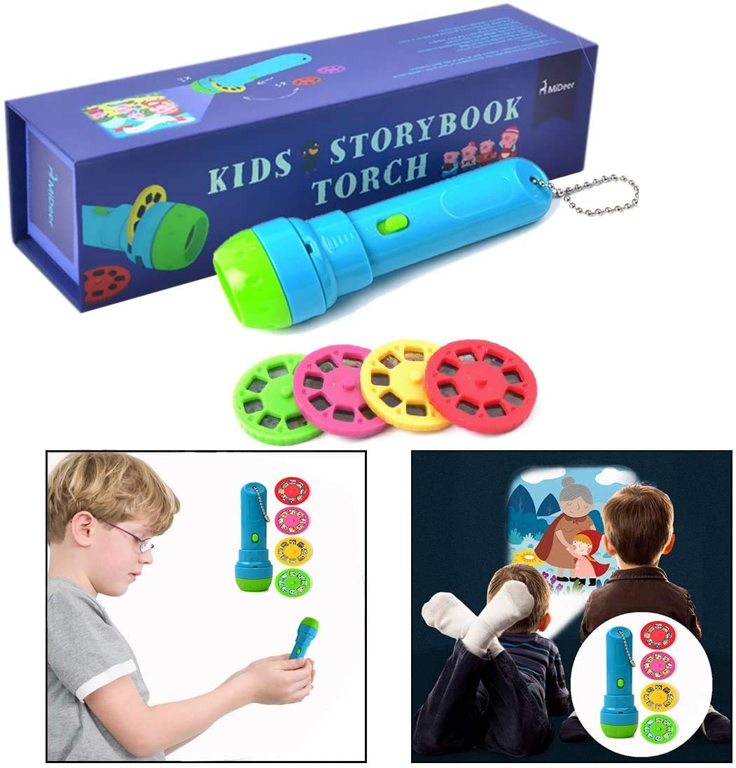 Mideer-MI Deer Kids Story Book Torcia, Multicolore, 22.8 x 5.7 x 5.7 cm, MD1024