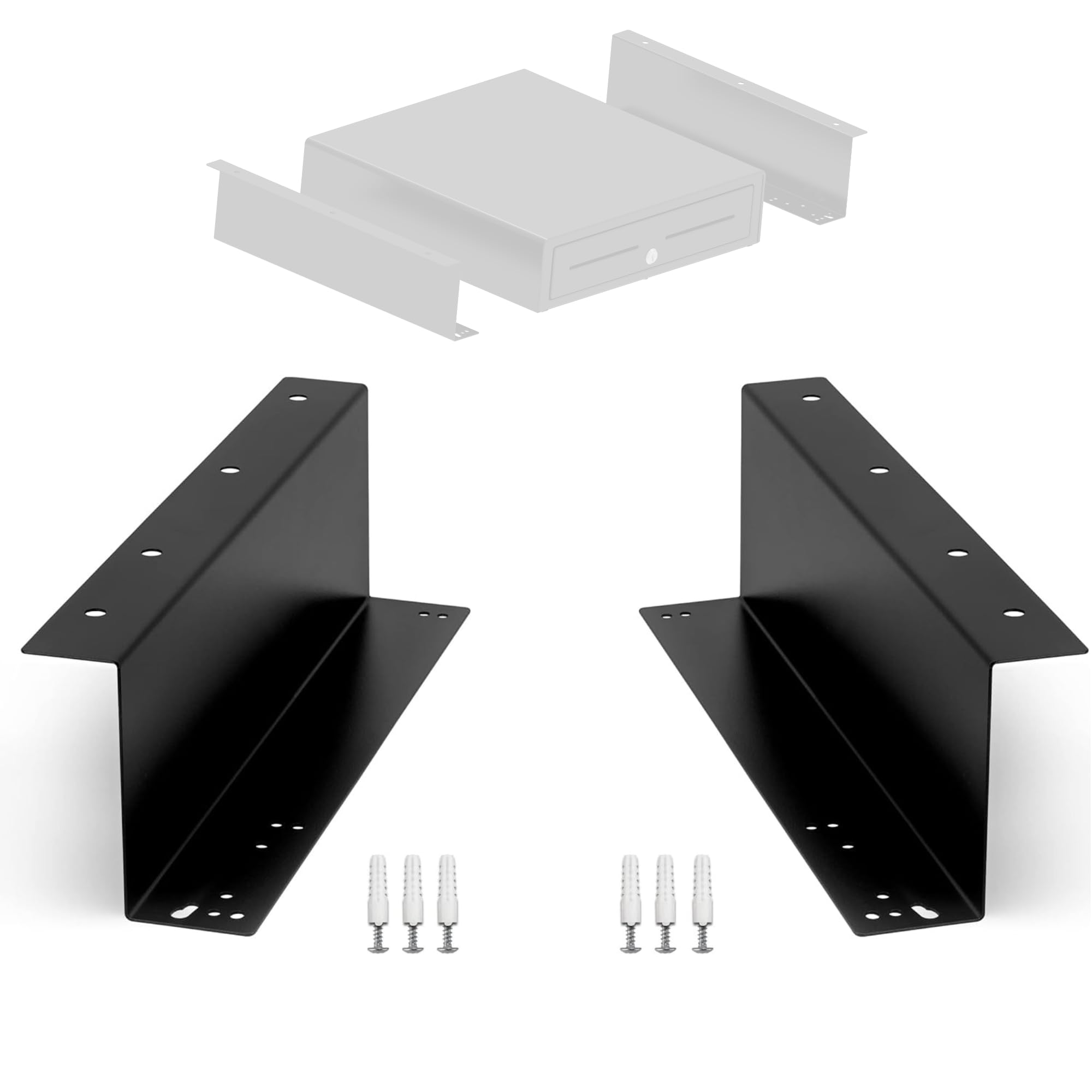 Pos Valley Staffa di Montaggio per Cassetto Portavalori