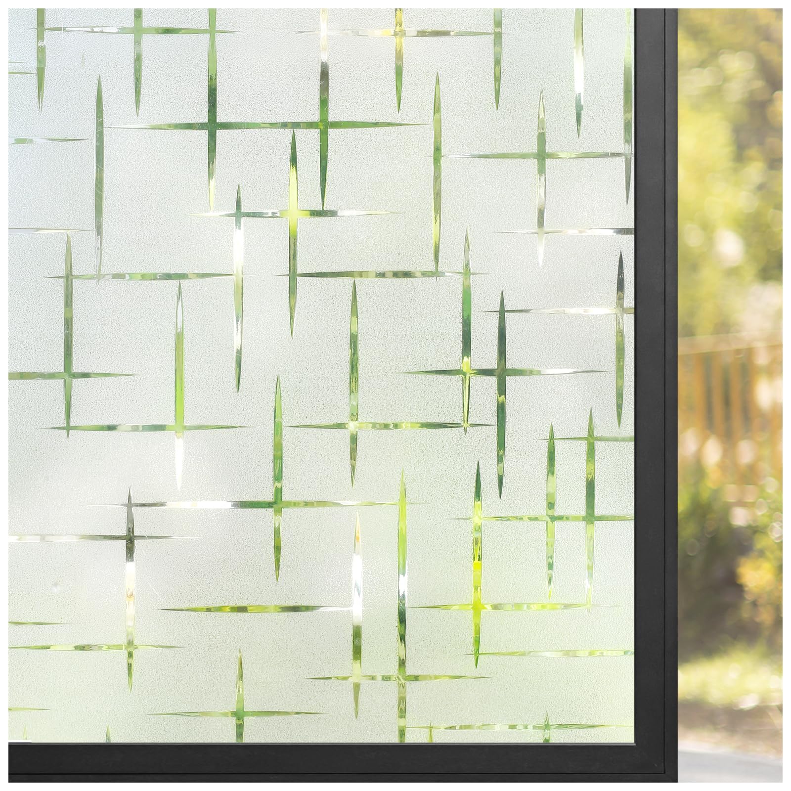 Rabbitgoo Pellicola Privacy per Vetri Finestre 90x400cm