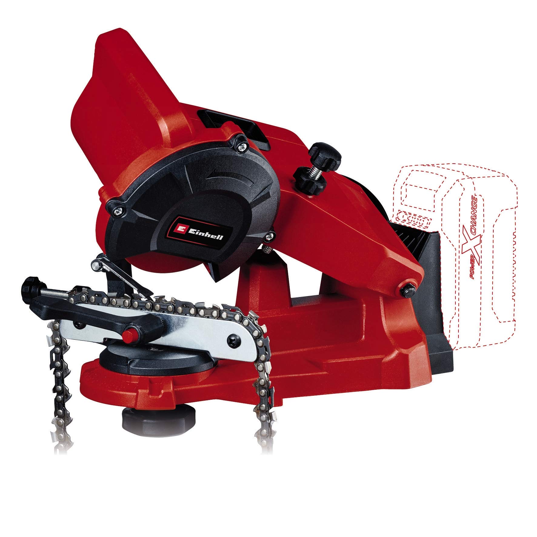 Einhell GE-CS 18 Li-Solo Affilacatene a Batteria