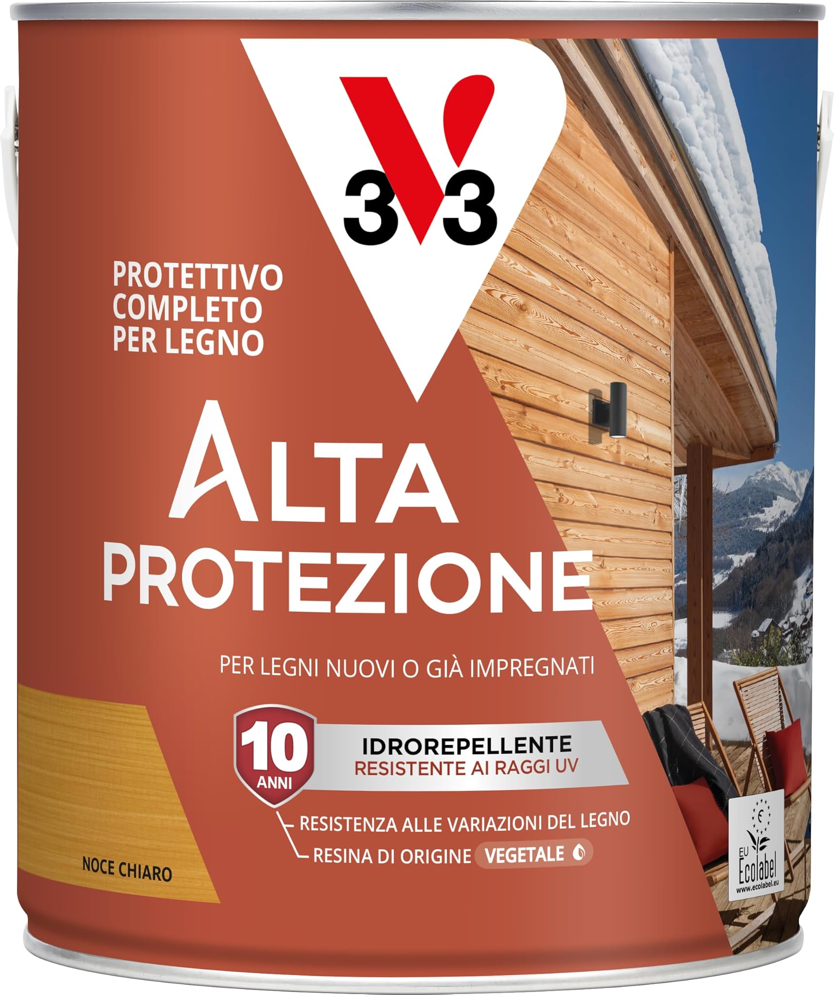 V33 - Protettivo Completo Legno BIO Alta Protezione 2,5 L