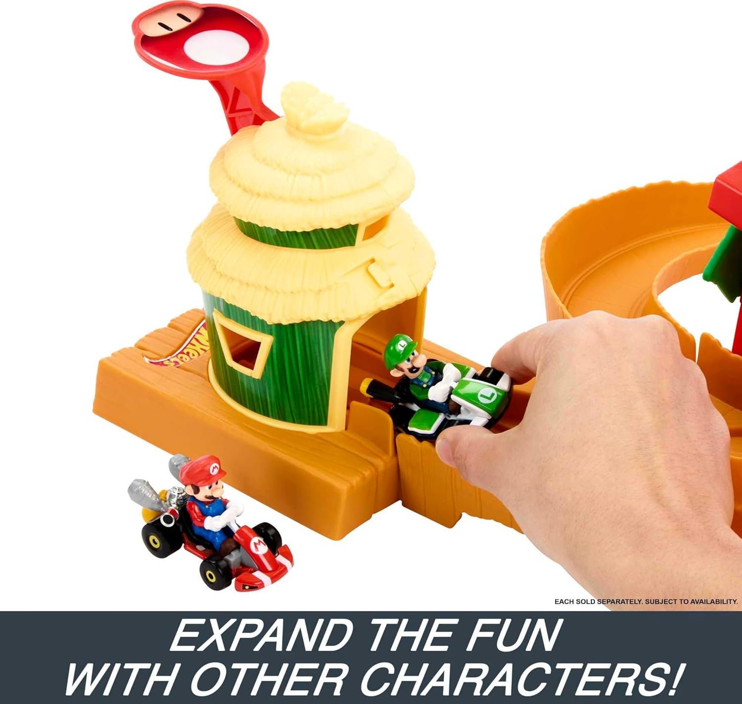 Hot Wheels Super Mario Bros - Corsa nella Giungla di Kong - immagine 5