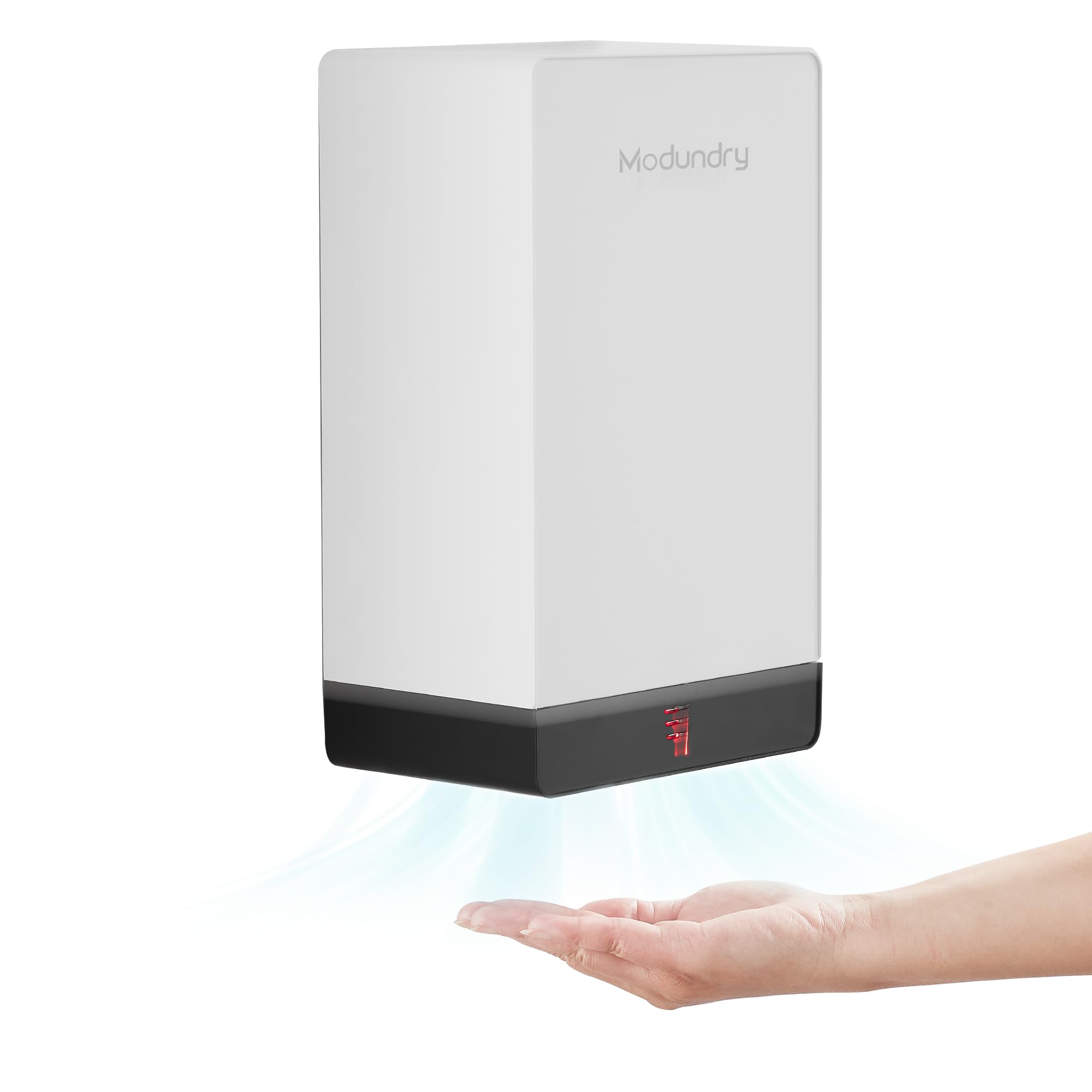 Asciugamani Elettrico ad Aria 1000W, Bianco