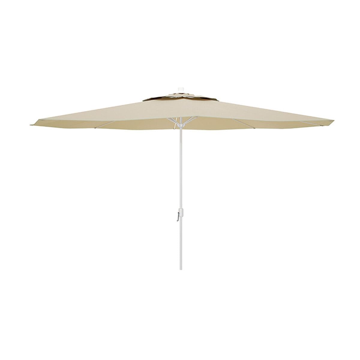 Marbueno Ombrellone Beige Poliestere Acciaio Ø 270 cm