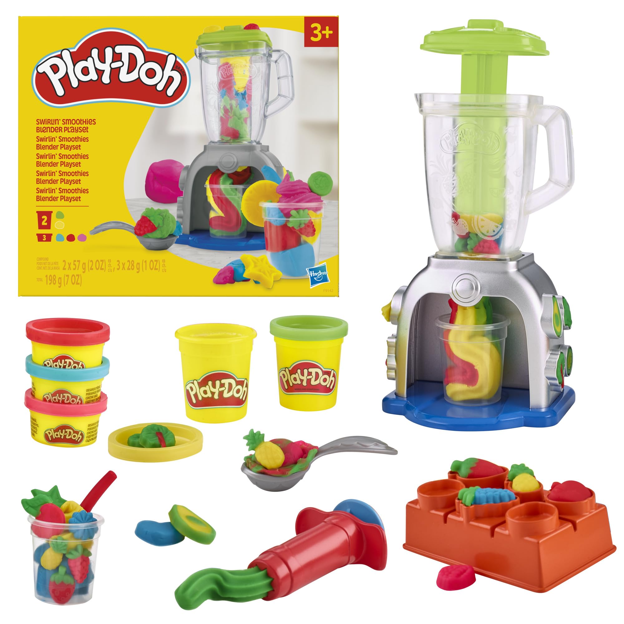 Play-Doh Playset Swirlin' Smoothies Frullatore Giocattolo