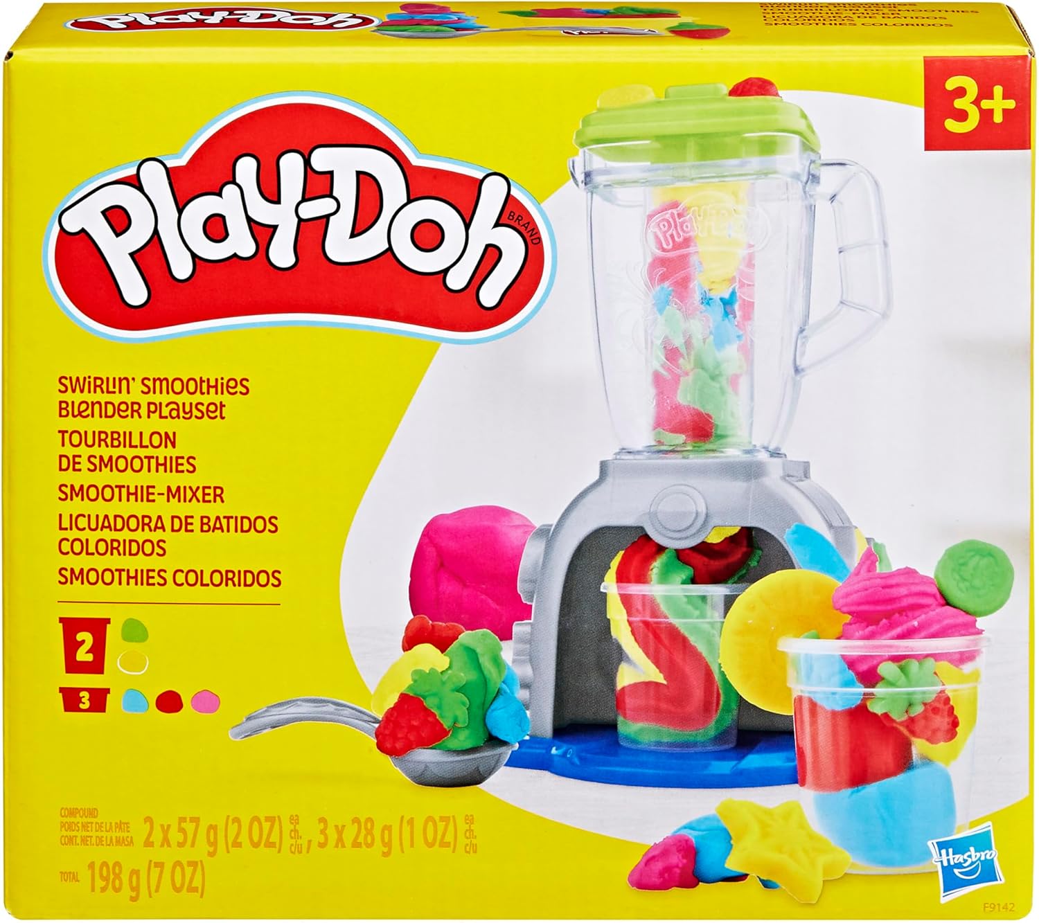Play-Doh Playset Swirlin' Smoothies Frullatore Giocattolo - immagine 2