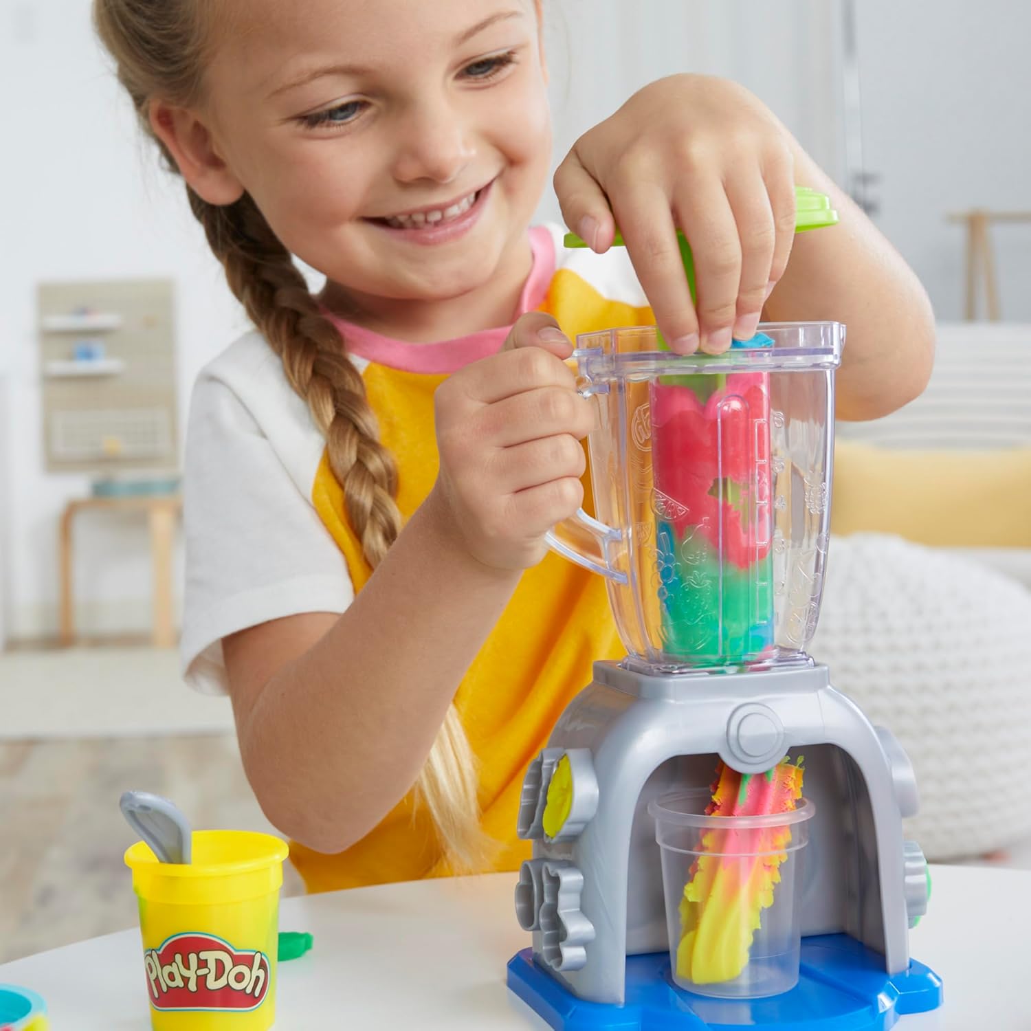 Play-Doh Playset Swirlin' Smoothies Frullatore Giocattolo - immagine 8
