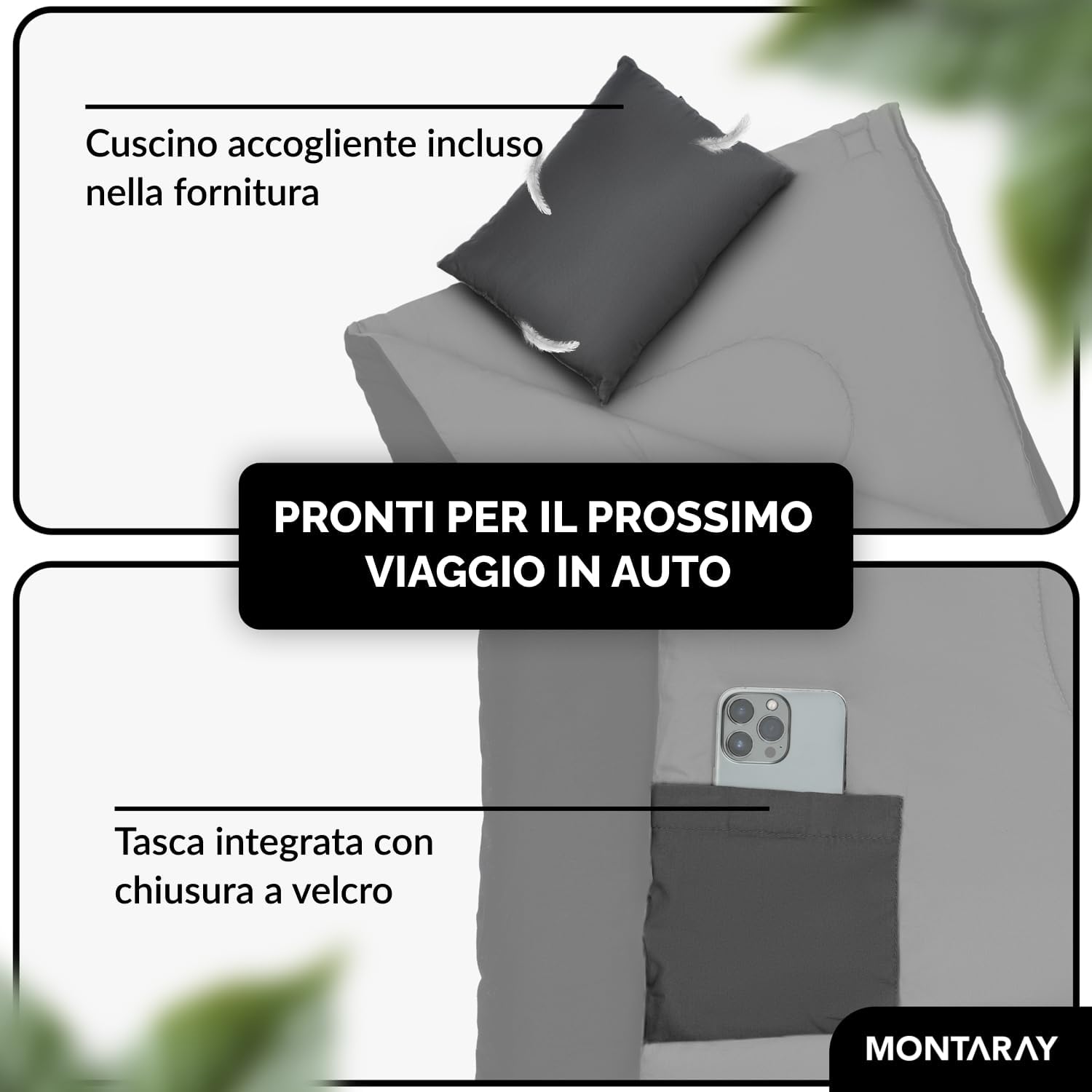 Sacco a Pelo 100% Cotone con Cuscino, 3-4 Stagioni - immagine 5