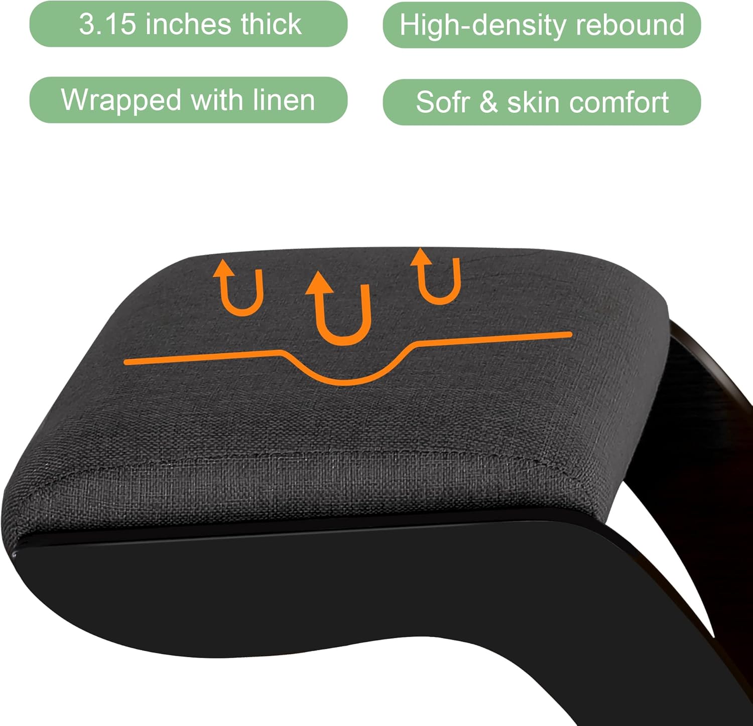 Predawn Sedia Ergonomica Posturale per Ginocchia, Nero - immagine 7