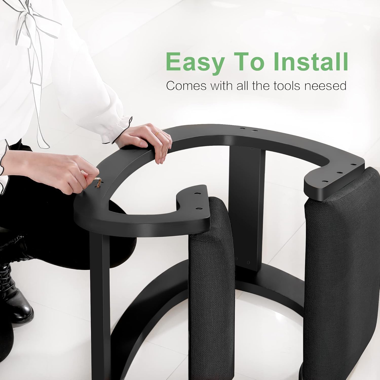 Predawn Sedia Ergonomica Posturale per Ginocchia, Nero - immagine 8