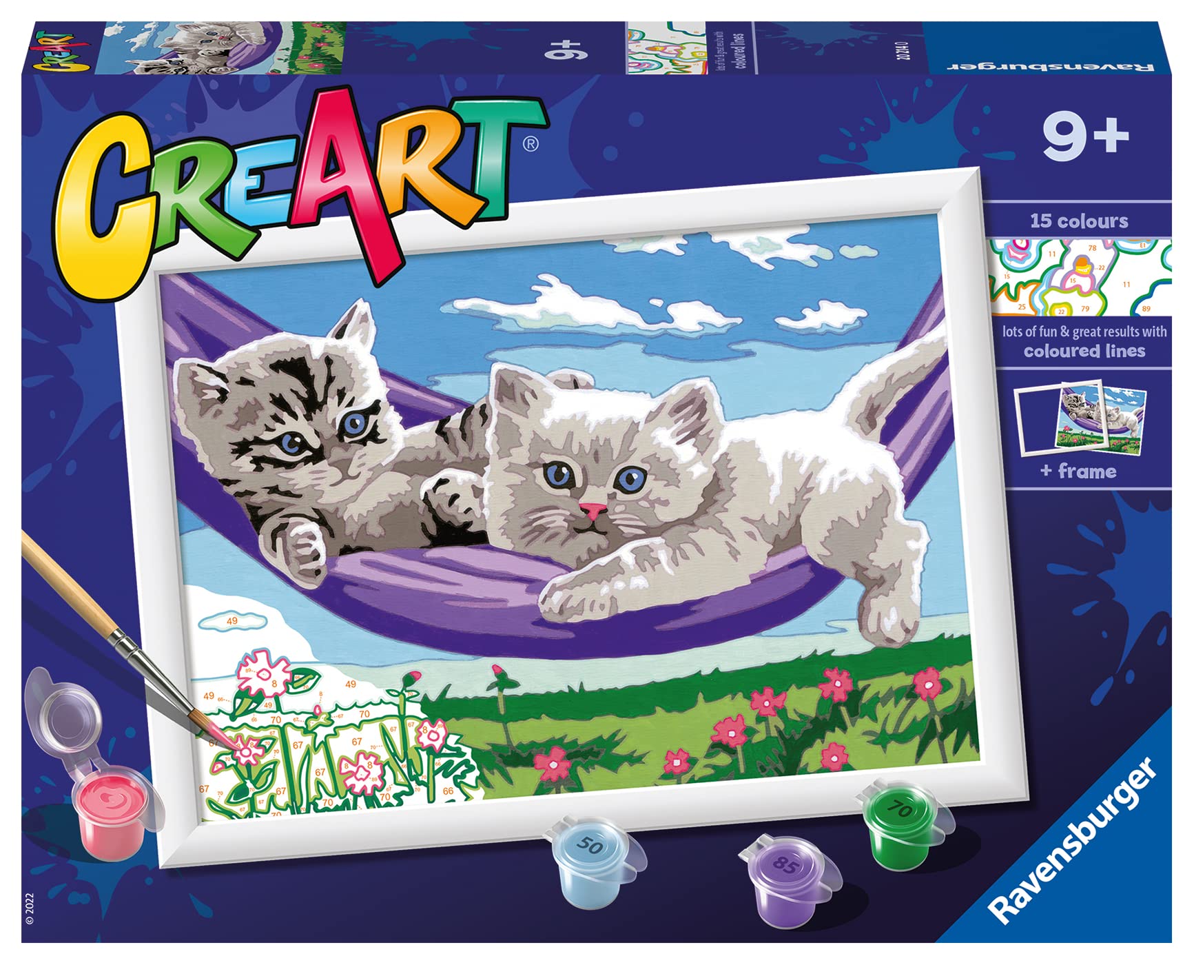 Ravensburger CreArt Serie D Gattini sull'Amaca 9+ Anni