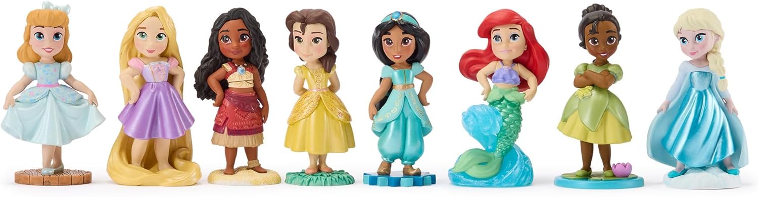 Disney Store Official - Set 8 Personaggi Principesse Disney - immagine 1