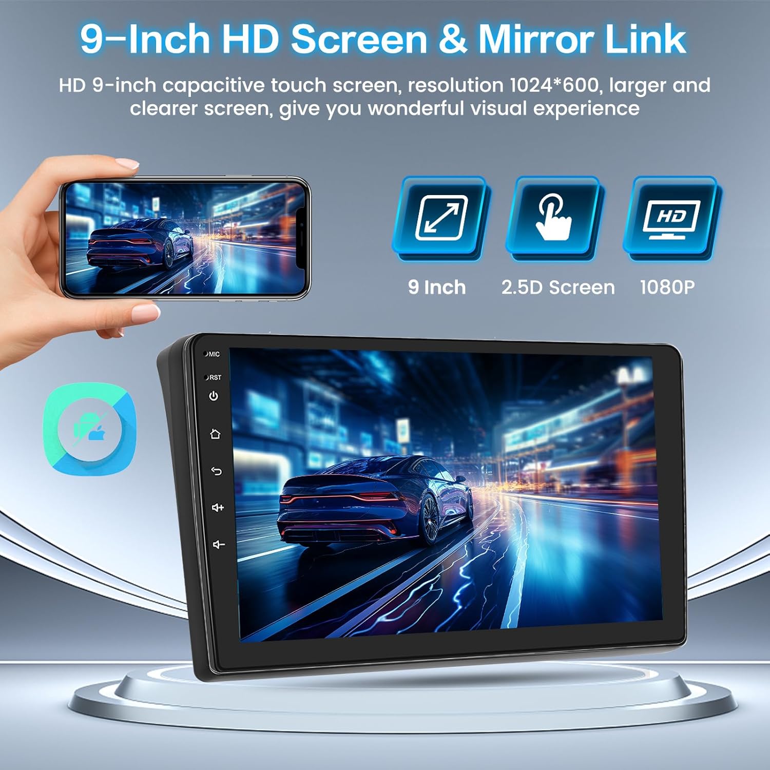 Inefala Android 13 Autoradio 9" per Ducato/Boxer/Jumper - immagine 5