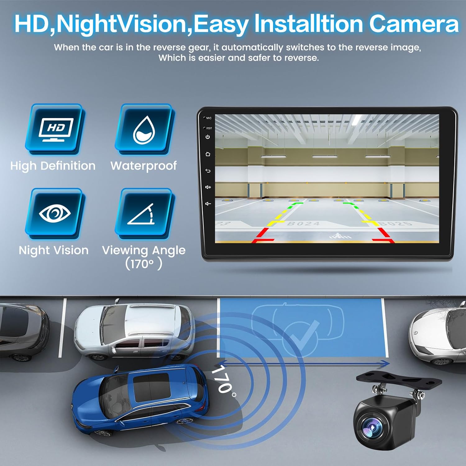 Inefala Android 13 Autoradio 9" per Ducato/Boxer/Jumper - immagine 7