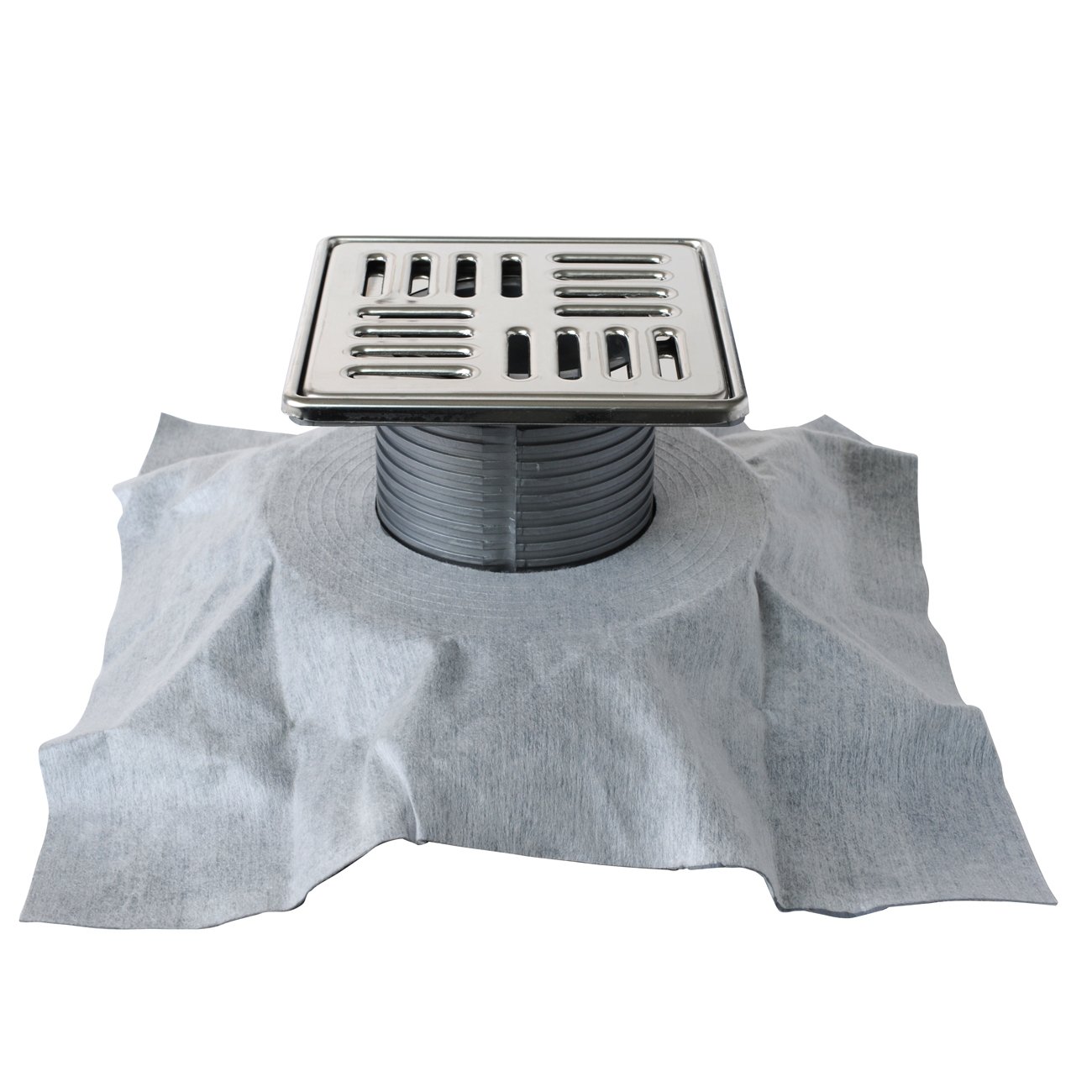 First Plast Chiusino in Polipropilene con Griglia, Argento