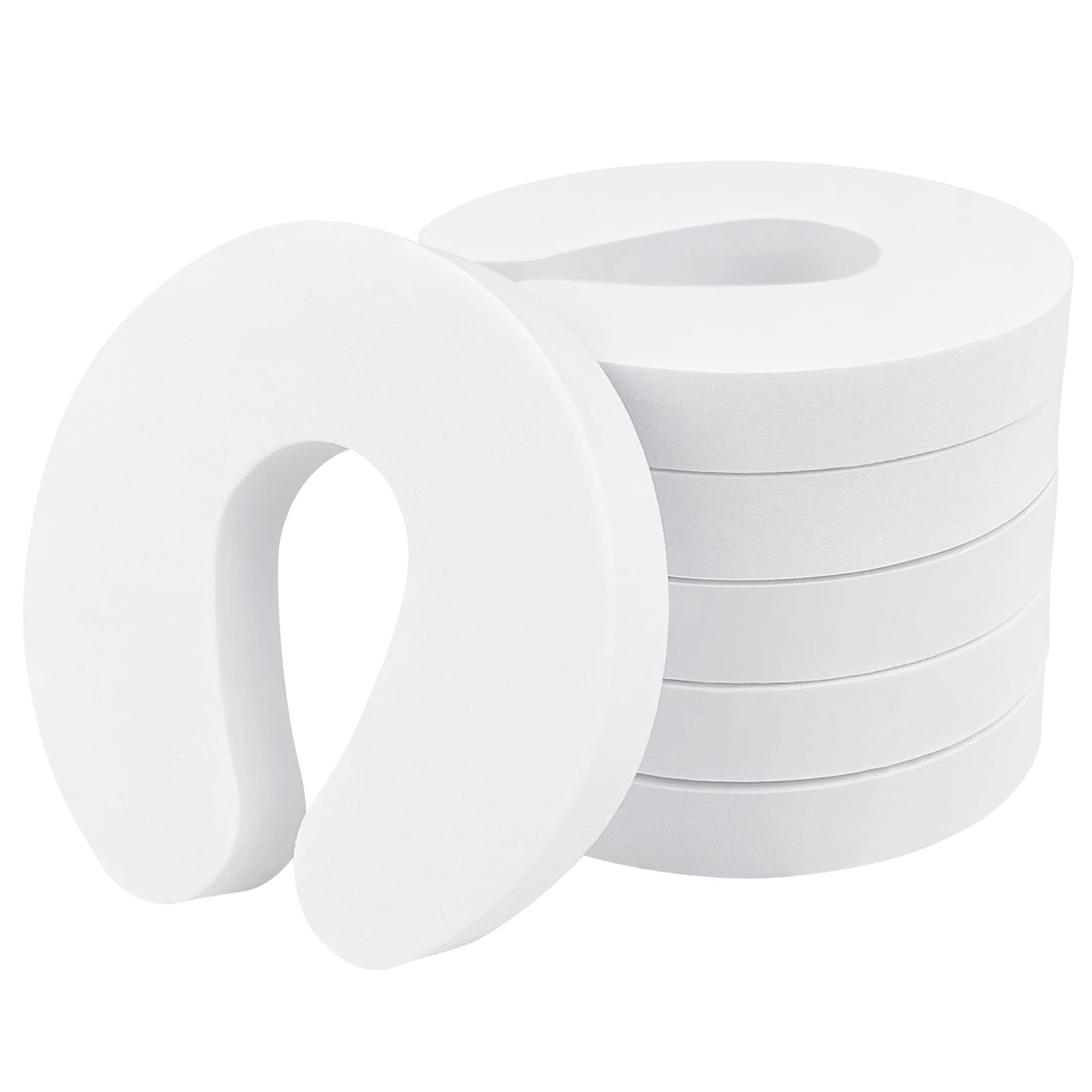 Fousenuk Fermaporta Bambini, 6 Pezzi, Sicurezza Schiuma Di Protezione per le Dita, Blocca Finestre, Evitare Che Bambini si Chiudano in Una Stanza