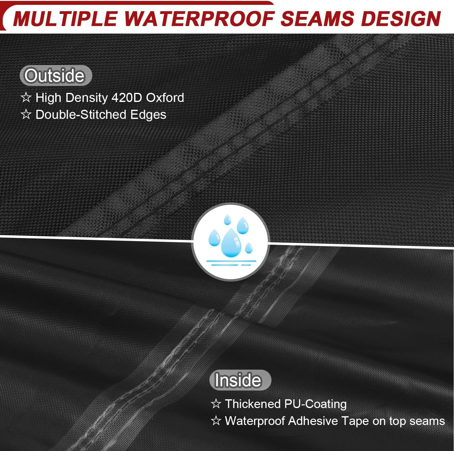 Lamuni Copertura Divano Giardino a L 420D Oxford - immagine 5