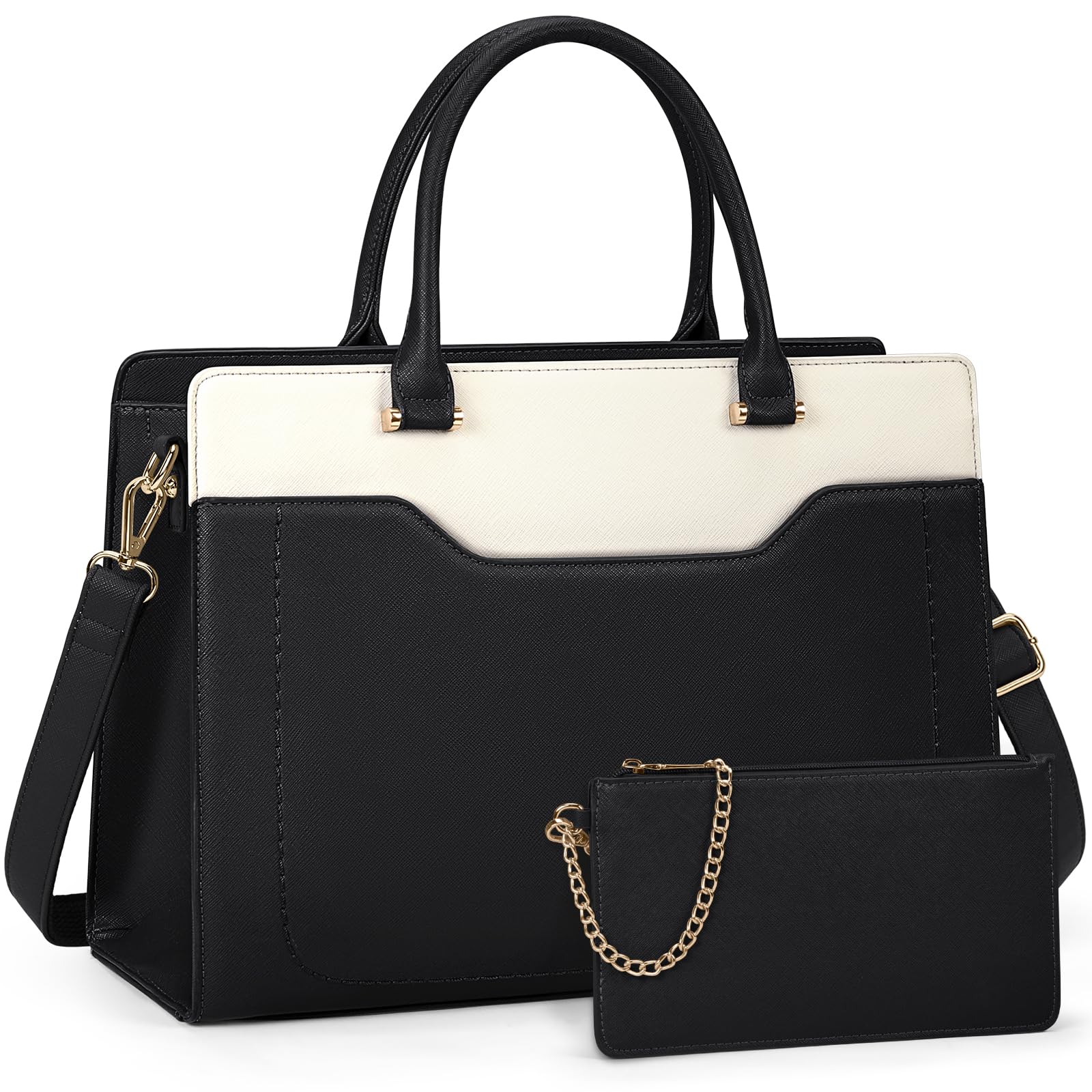 RAINSMORE Borsa Donna Grande in Pelle PU