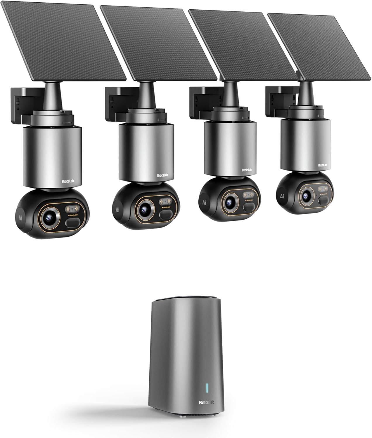 Botslab 4K Kit Videosorveglianza Wifi Esterno 360°