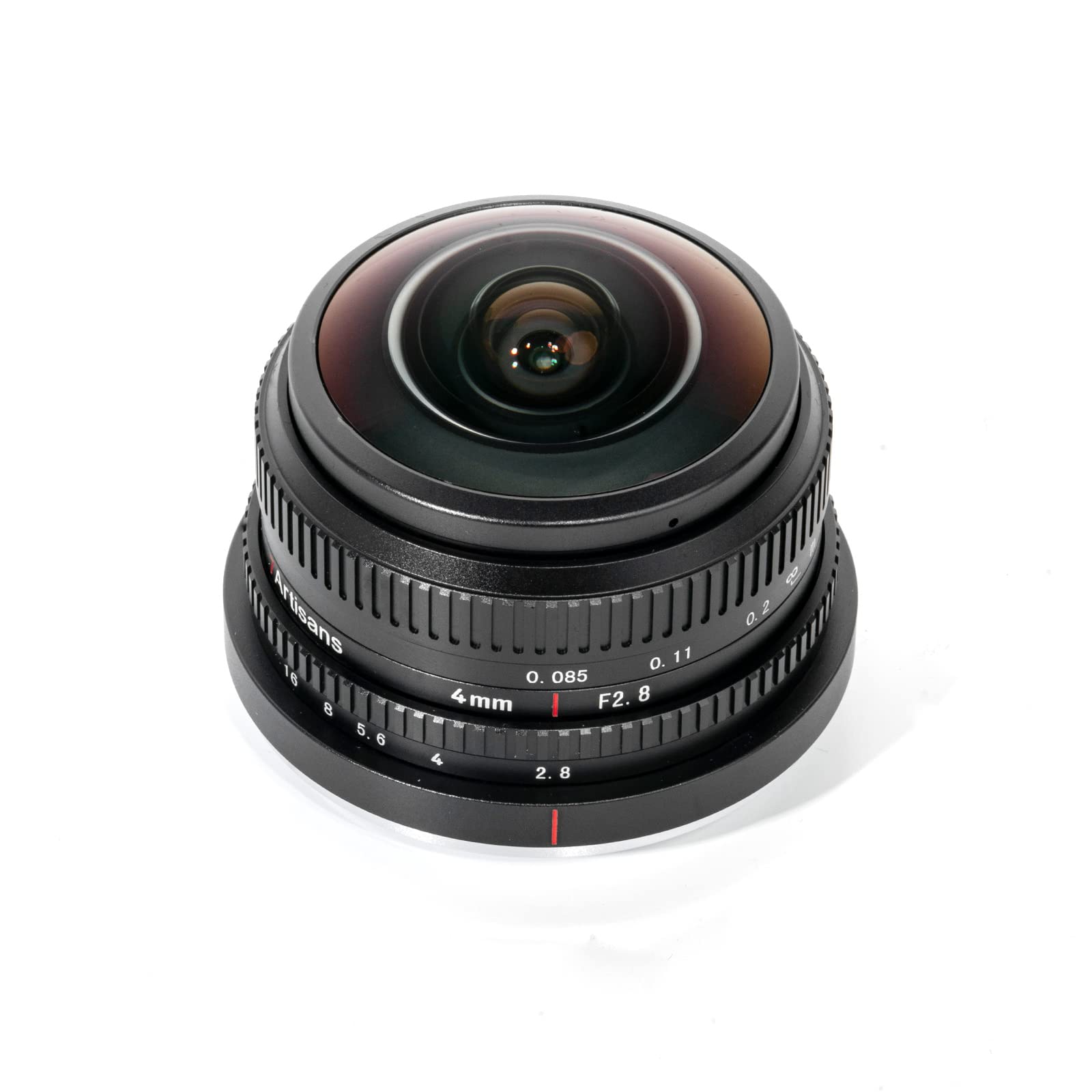 7artisans 4mm F2.8 Obiettivo Fisheye Circolare