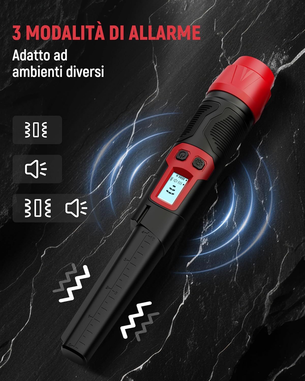 Kaiweets Metal Detector Pinpointer IP68 Impermeabile - immagine 7