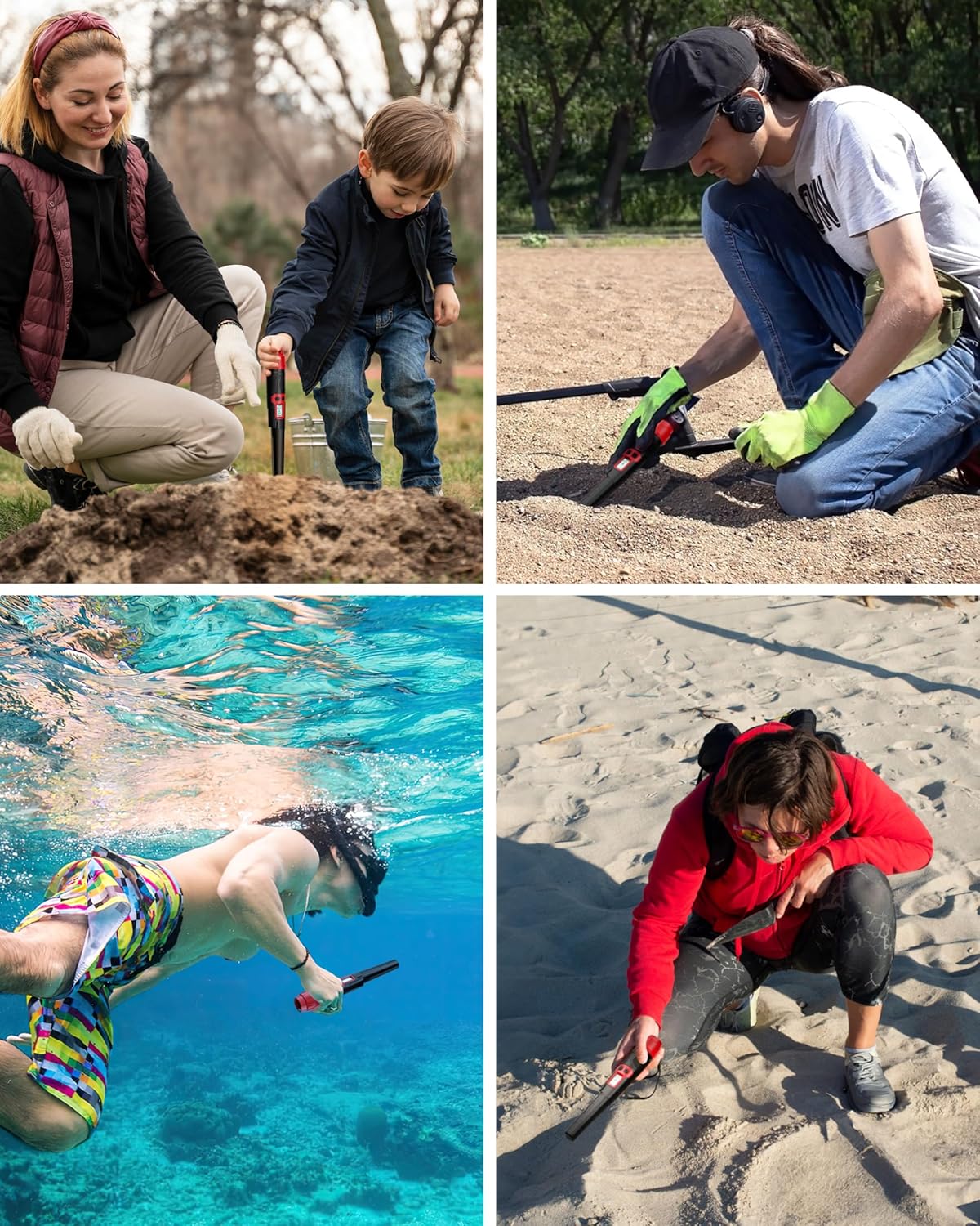 Kaiweets Metal Detector Pinpointer IP68 Impermeabile - immagine 8