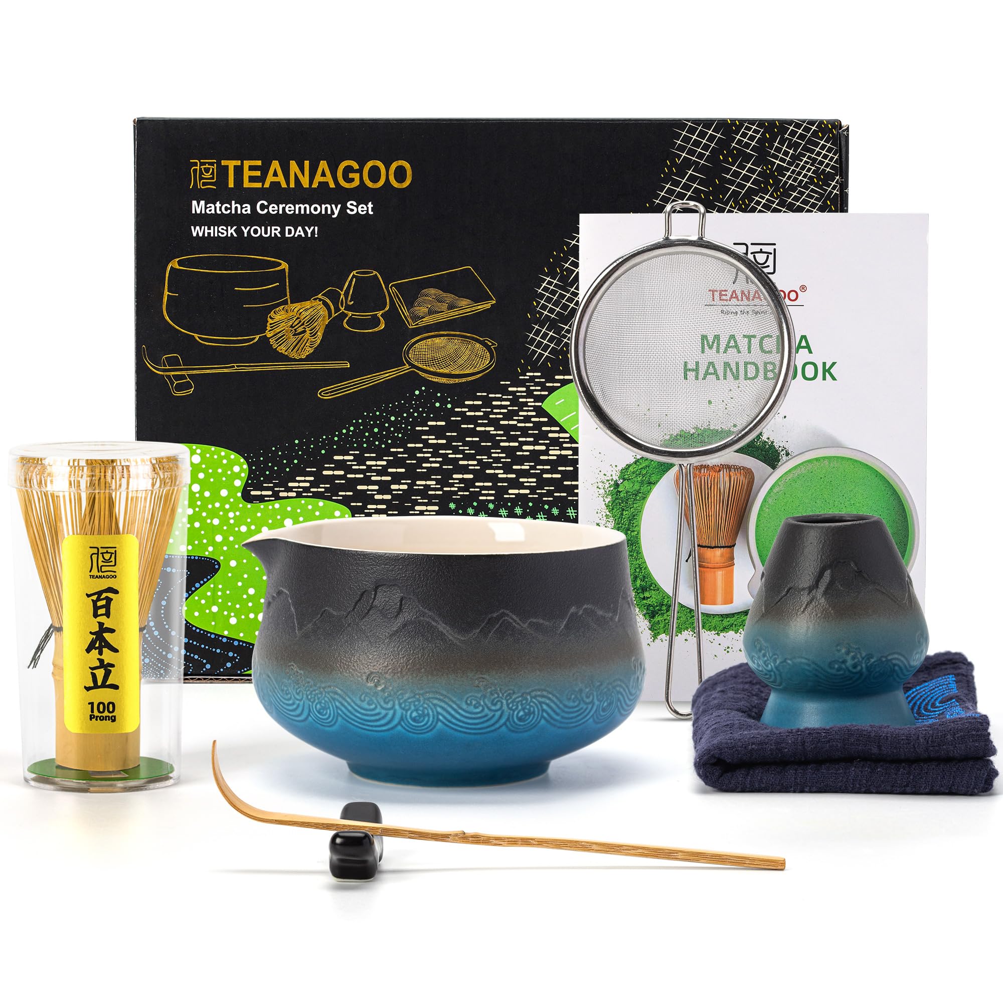 Teanagoo MATCHA KIT - Set Cerimonia Tè Matcha in Ceramica