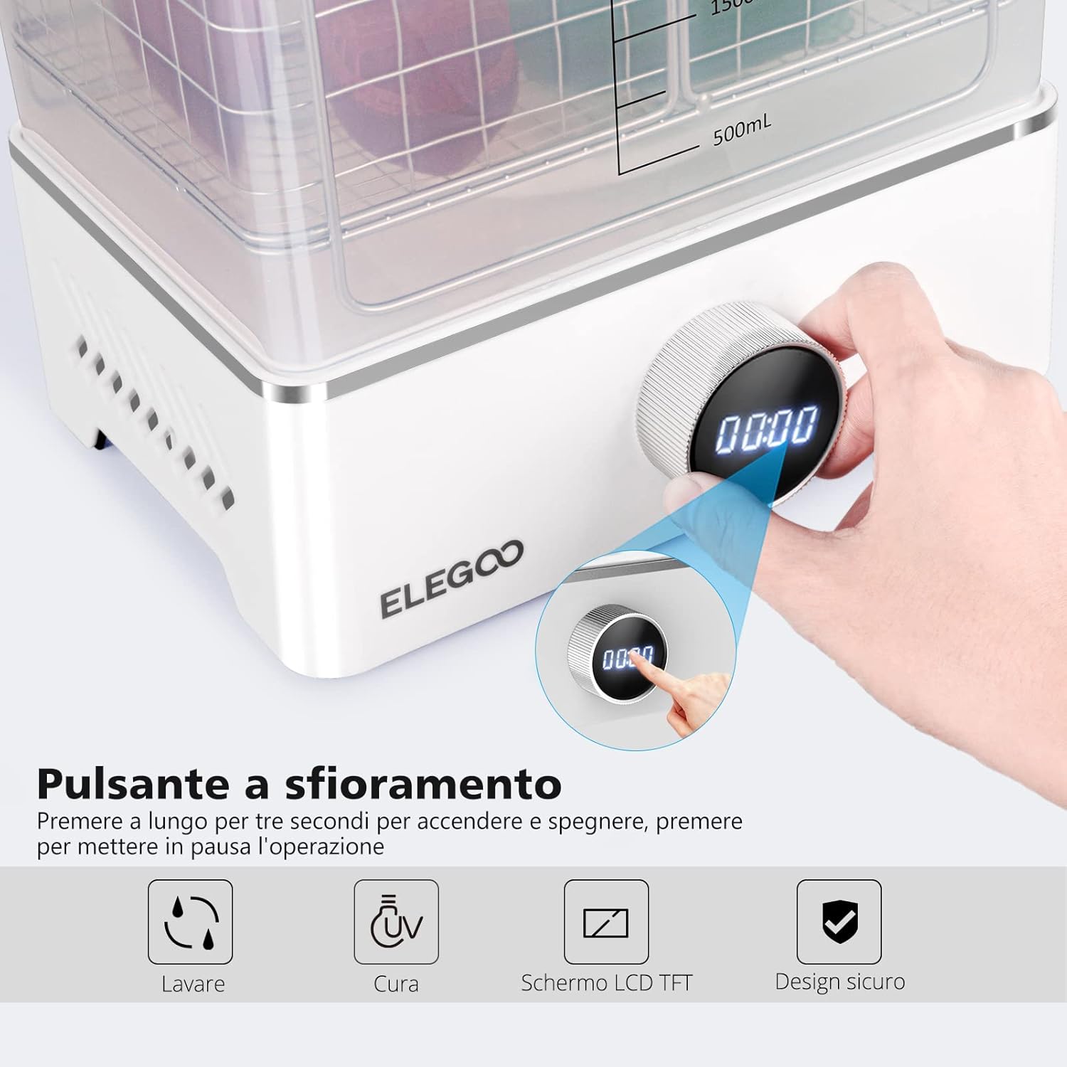 Elegoo Mercury X Bundle - Stazione Lavaggio e Polimerizzazione - immagine 5