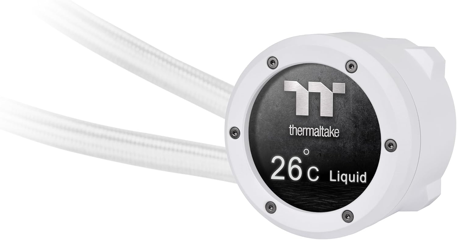 Thermaltake TH420 V2 ARGB Sync CPU Liquid Cooler Snow Edition - immagine 2