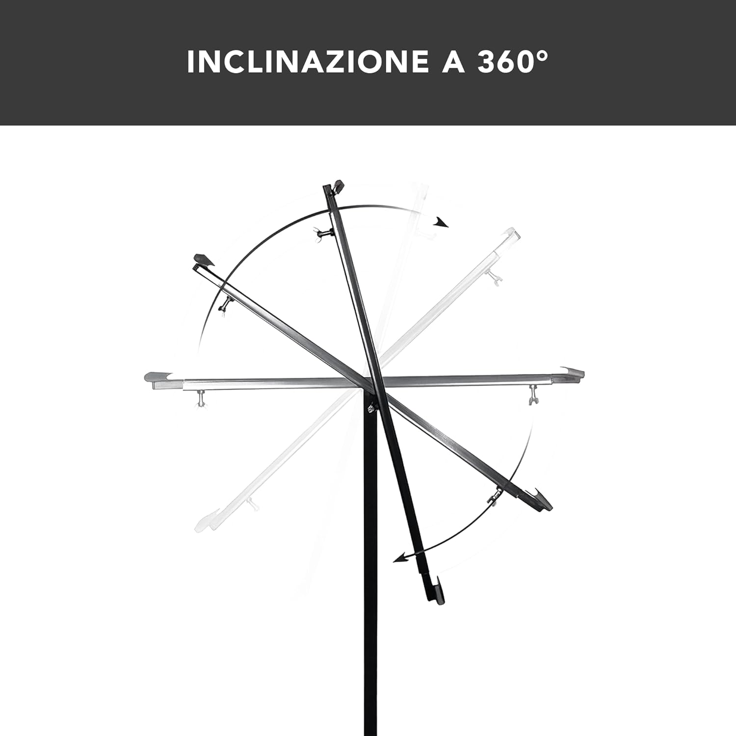 Generico Supporto per Poster con Base Pesante - immagine 4