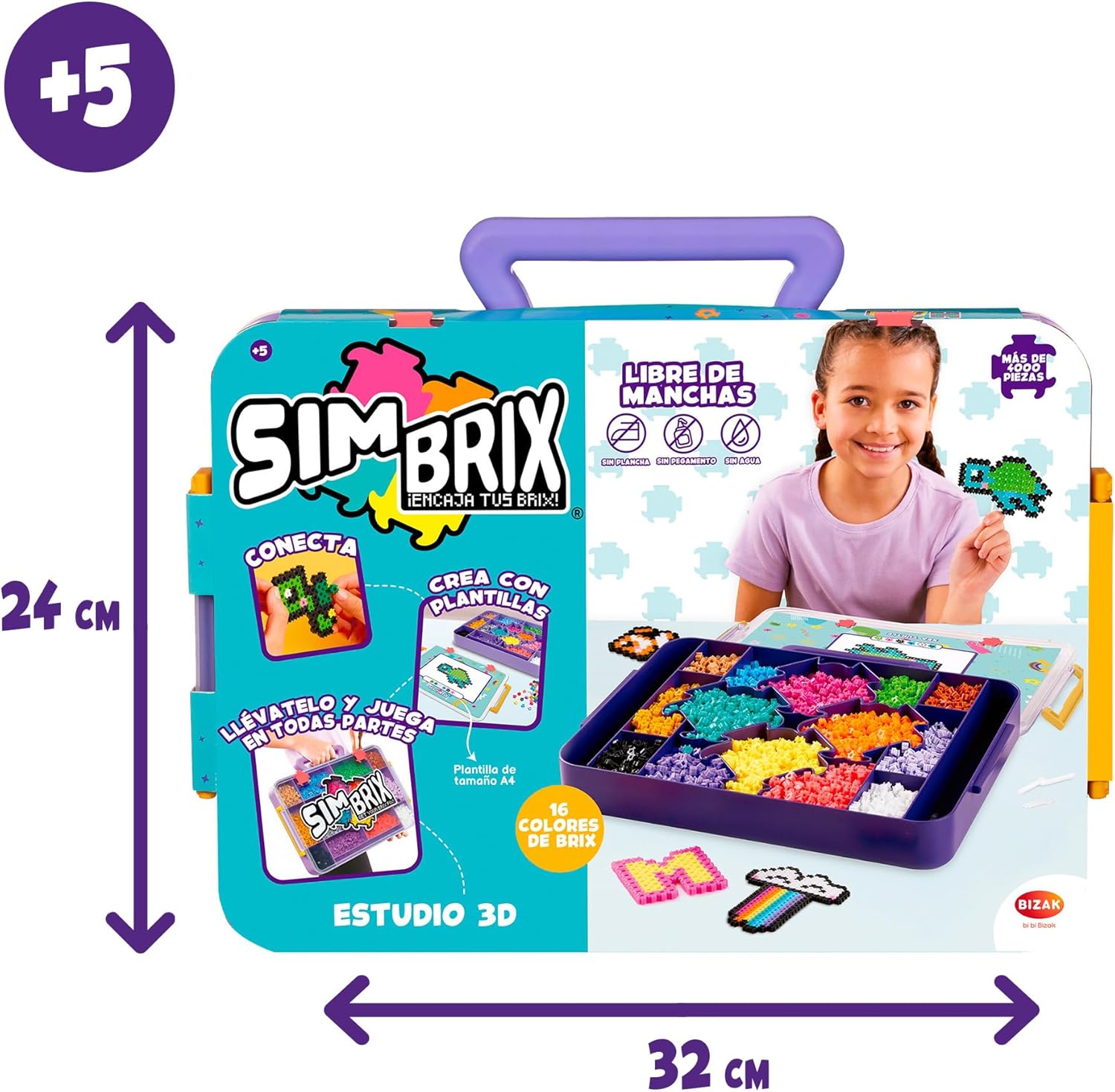 Bizak Simbrix Studio 3D Valigetta Costruzione - immagine 2