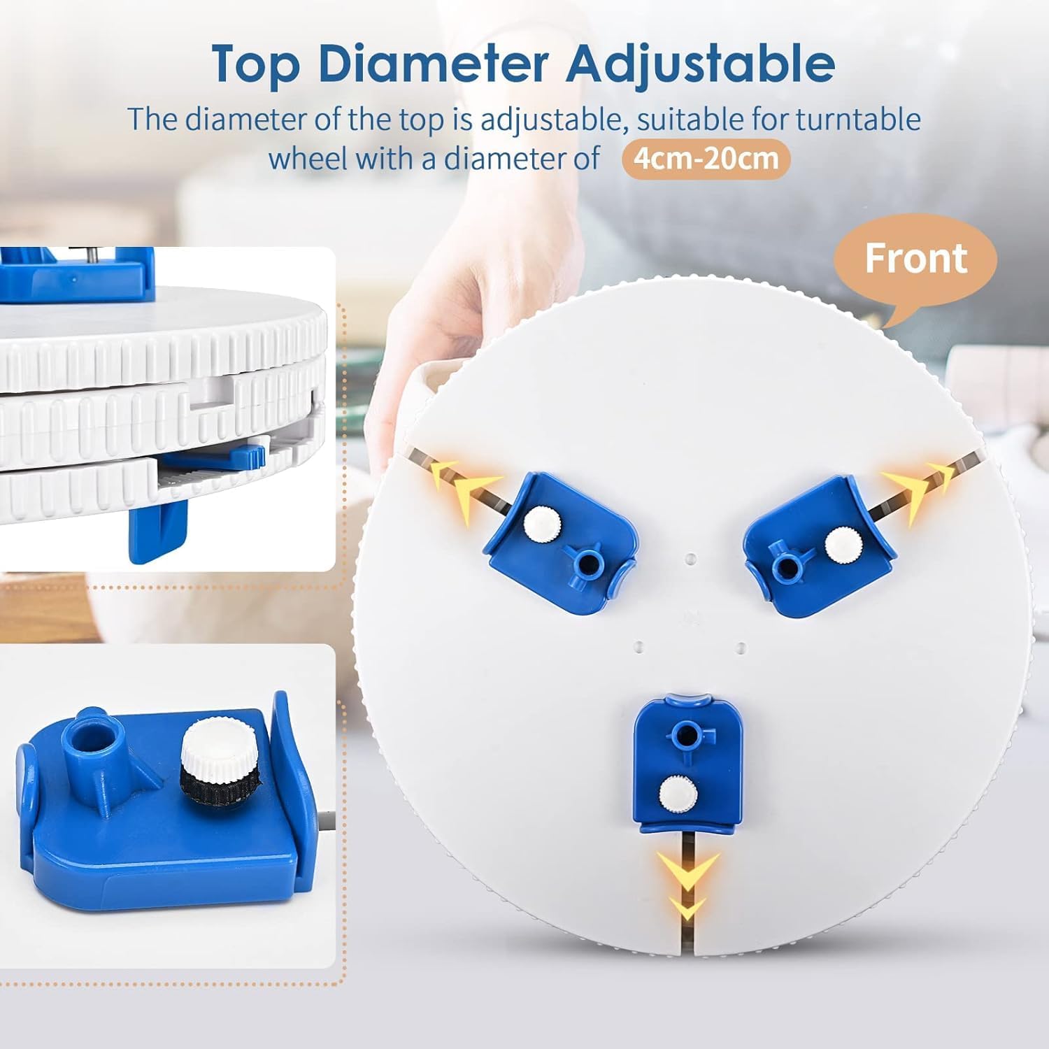 Sunowl Attrezzi Ceramica Regolabili per Giradischi - immagine 4