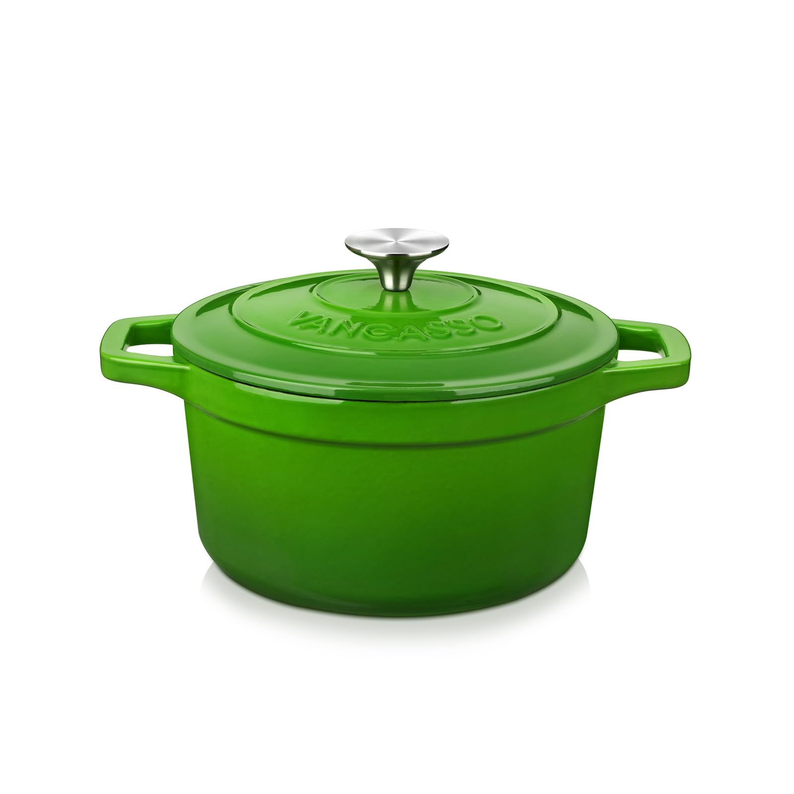 Vancasso Casseruola Smaltata Ghisa 2L 20cm Verde