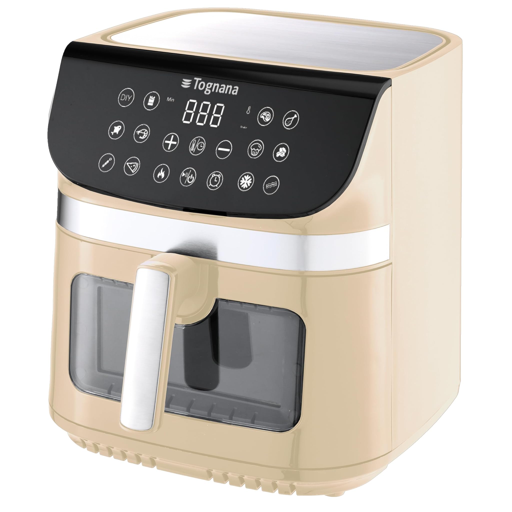 Tognana Iridea - Friggitrice ad Aria 9L 2200W, Champagne