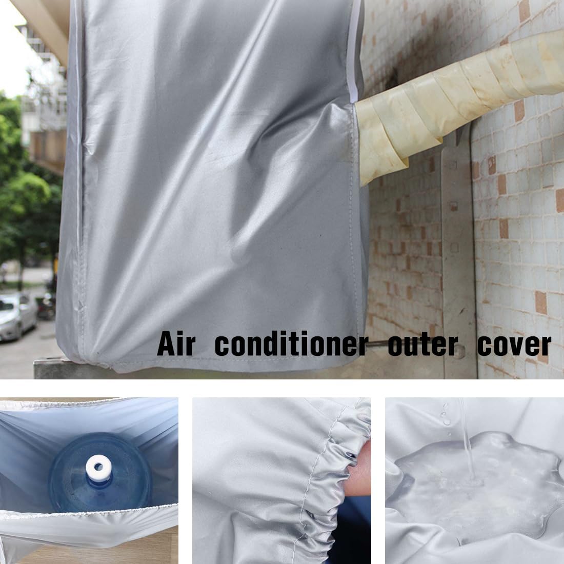 ZKGYUS Copri Condizionatore Esterno 1 Pezzo - immagine 4