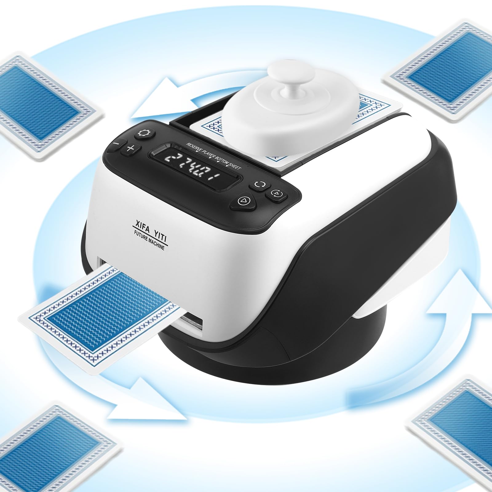 Distributore Automatico di Carte Rotante a 360°