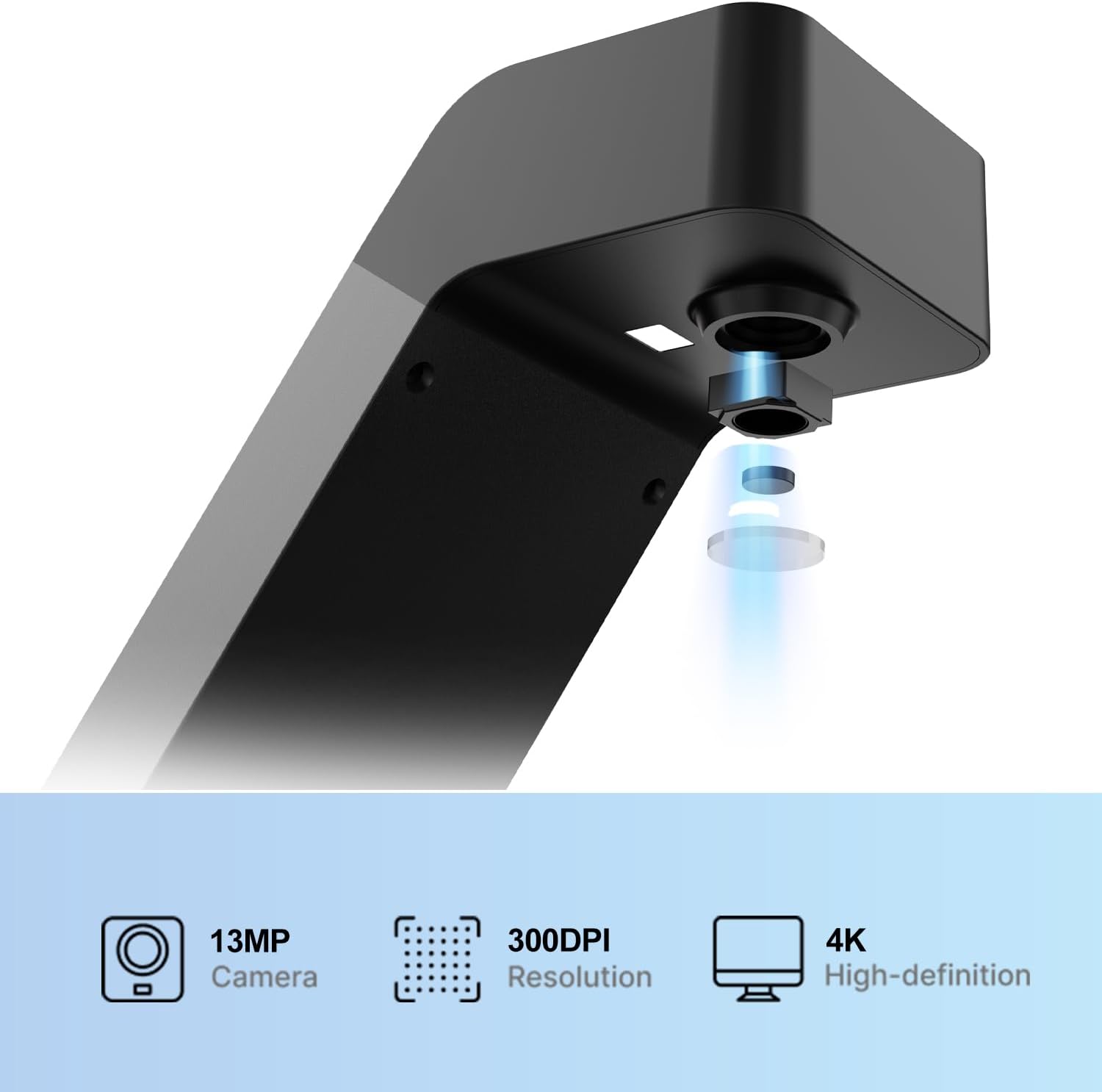 Joyusing Scanpad100 - Scanner Documenti Portatile USB 13MP - immagine 5