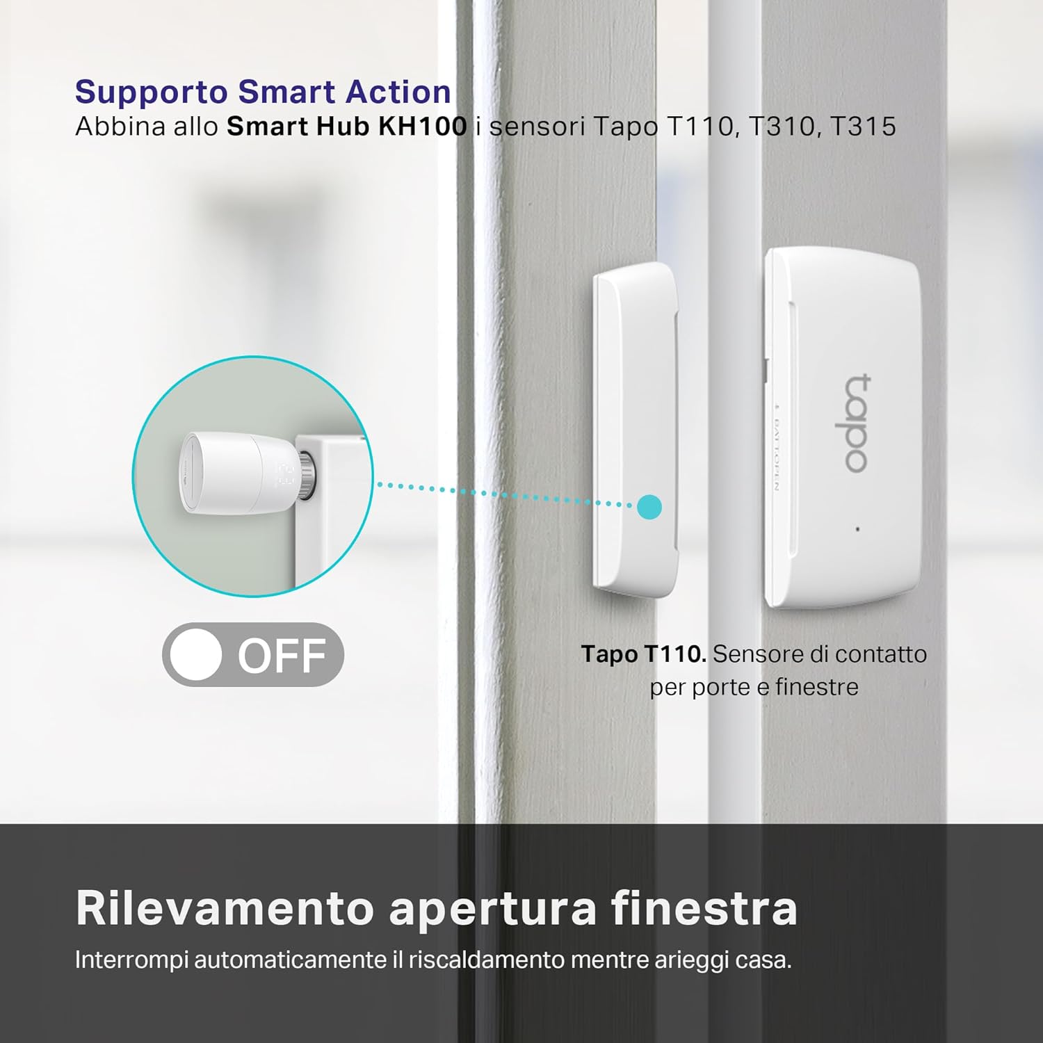 Tp-link Kasa KE100 KIT - Valvola Termostatica Intelligente - immagine 5