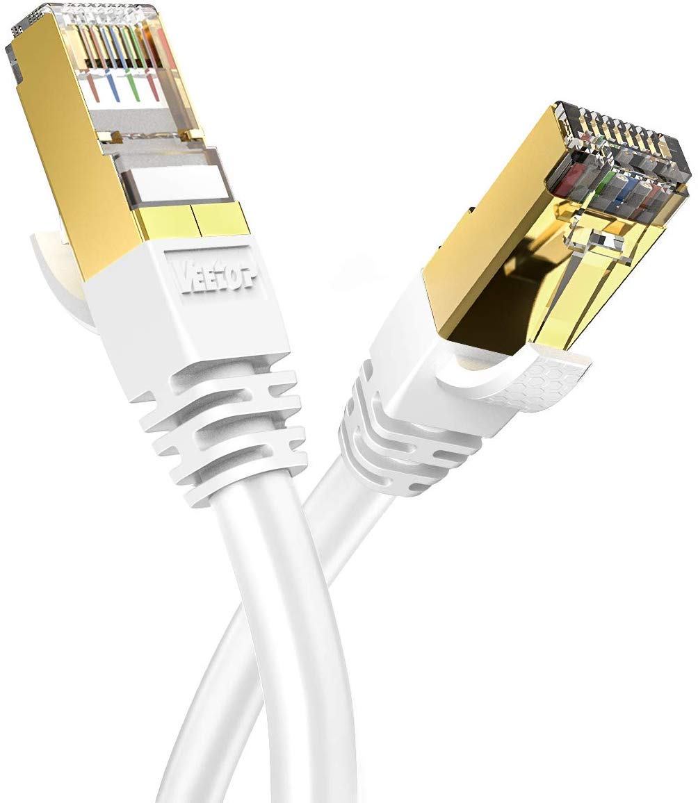 Veetop Cavo Ethernet LAN Cat 8 RJ45 50m