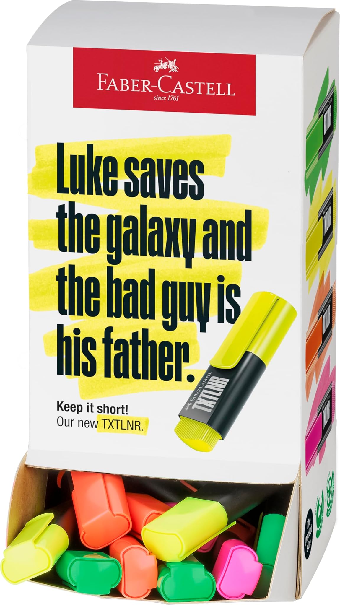 Faber-castell 154200 - Set 60 evidenziatori TXTLNR