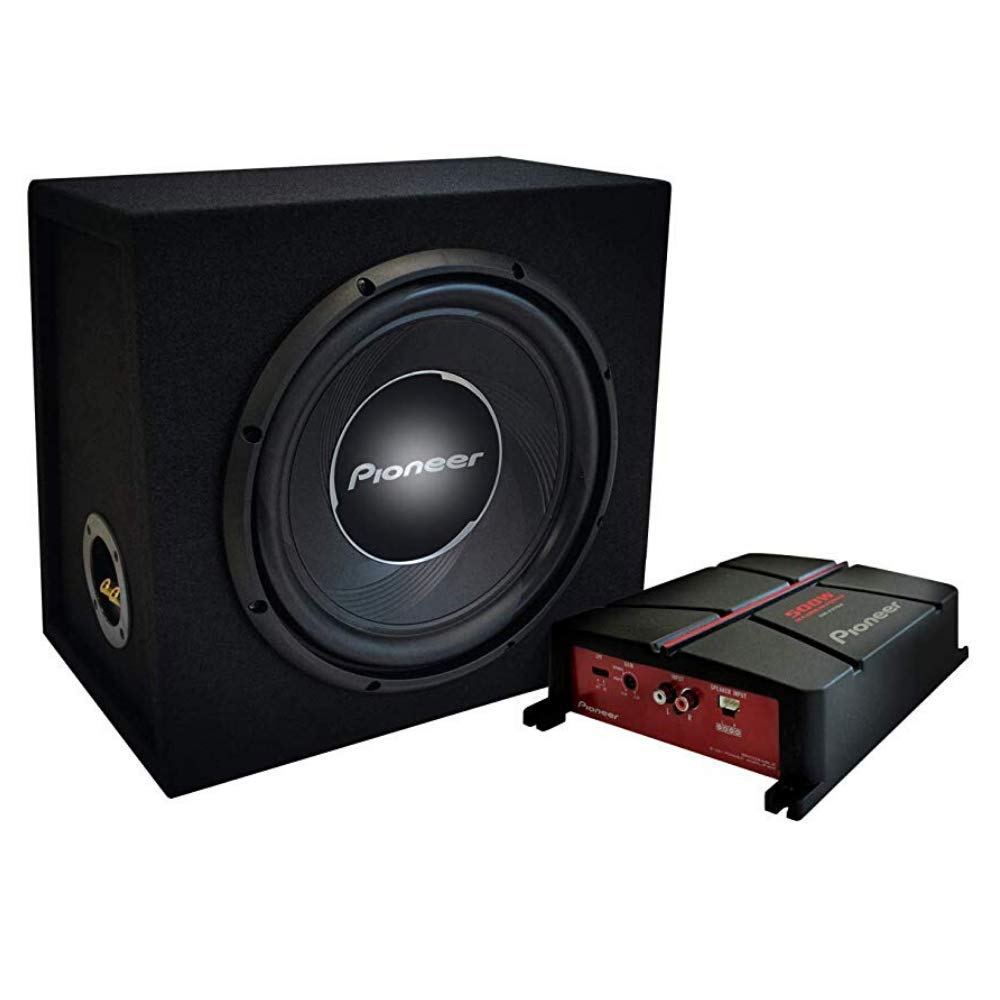 Pioneer P GXT-3730-B-SET - Amplificatore più subwoofer, Set di 2